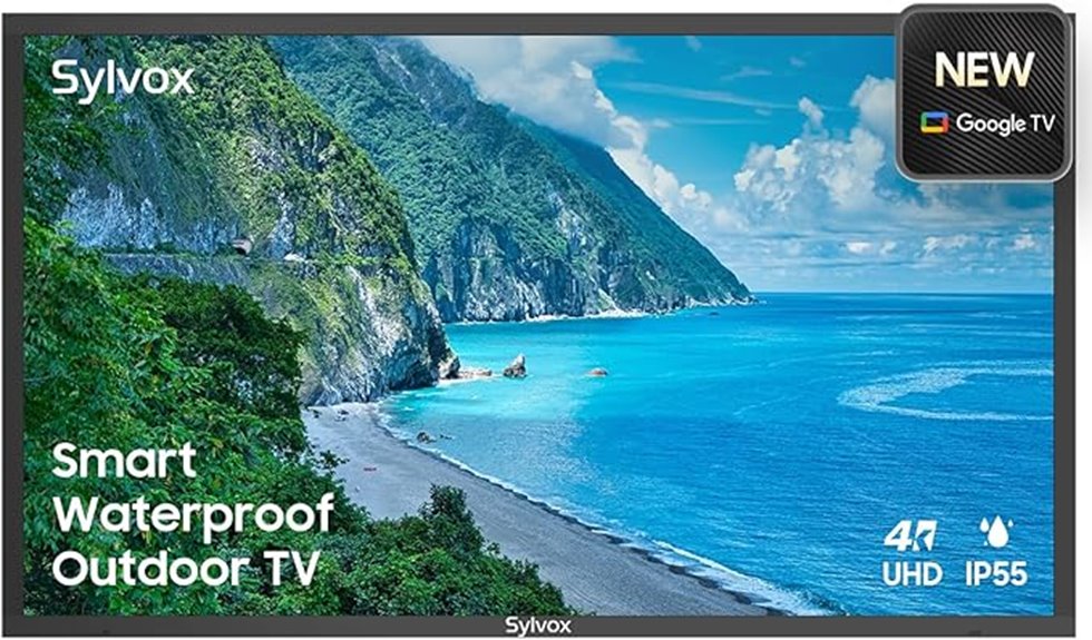 outdoor 43 inch 4k hdr