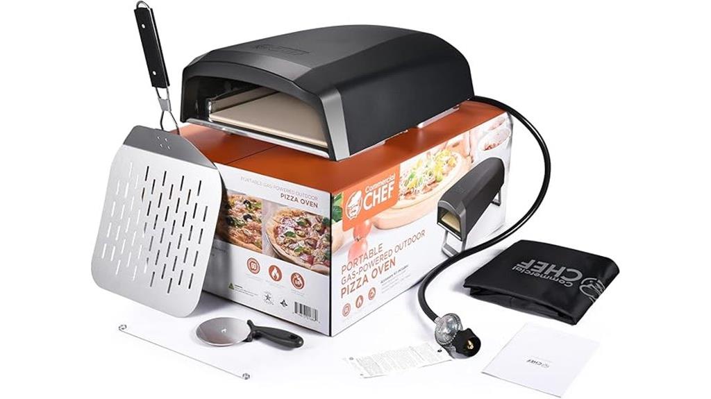 outdoor commercial pizza oven
