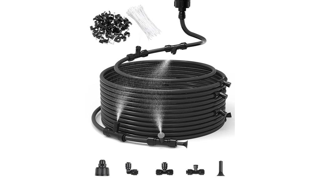 outdoor cooling misting system