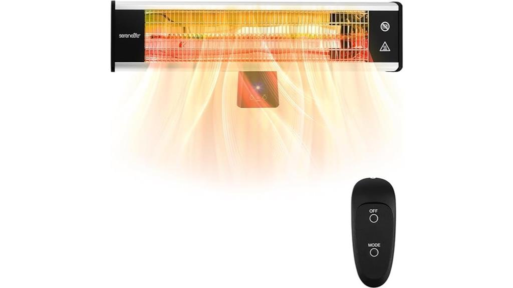 outdoor infrared heater remote