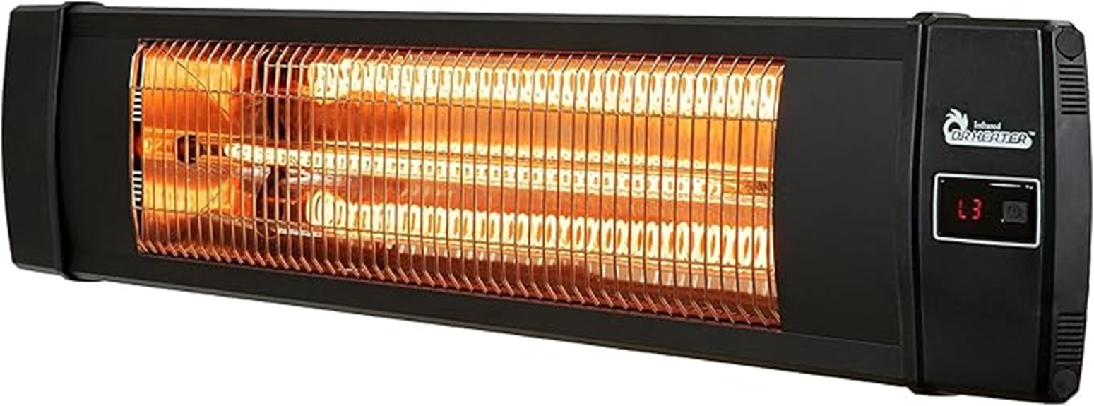 outdoor infrared heating system