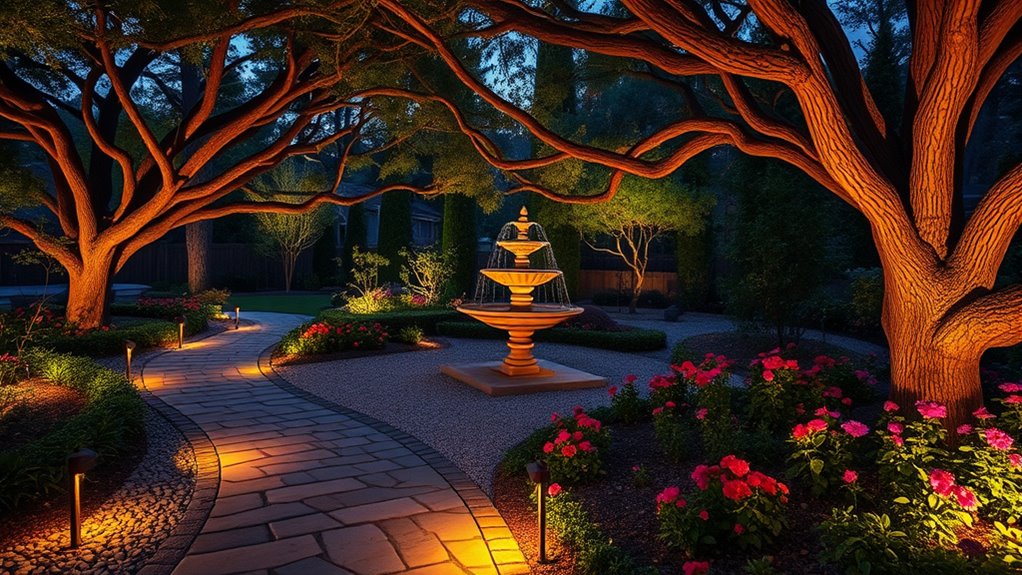 outdoor landscape lighting planning