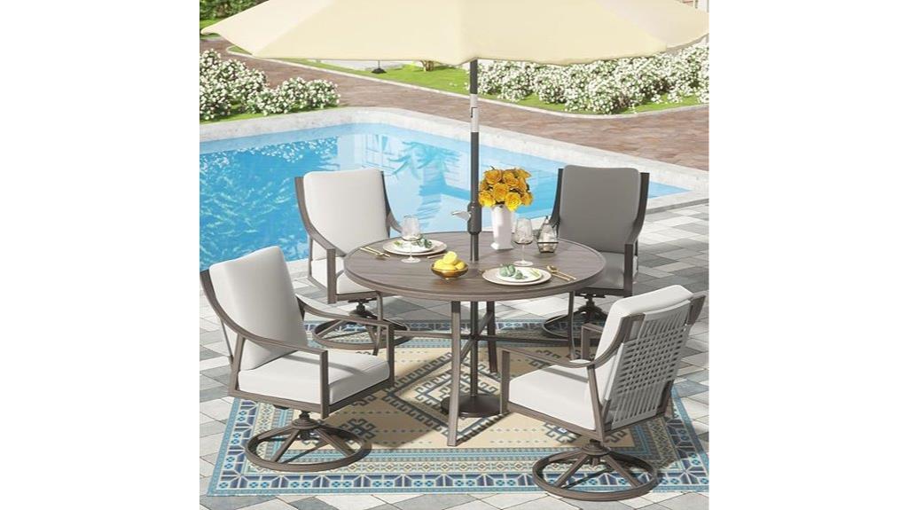 outdoor patio dining set