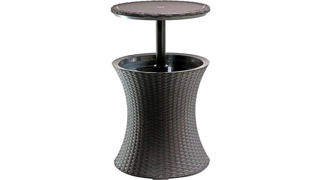outdoor patio furniture side table