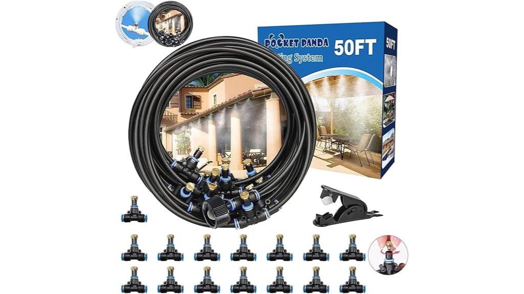 outdoor patio water misters