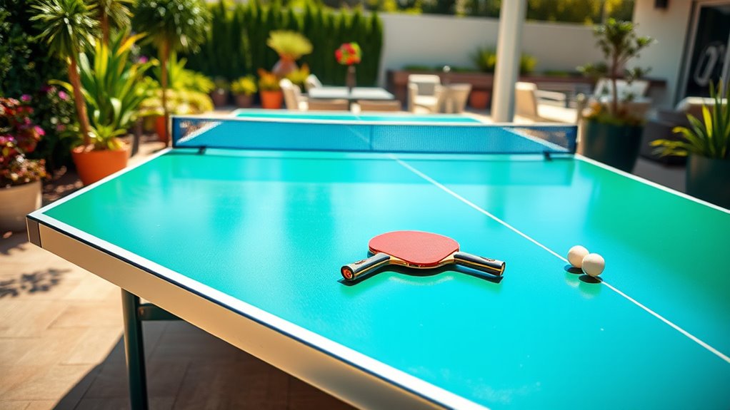 outdoor ping pong table considerations