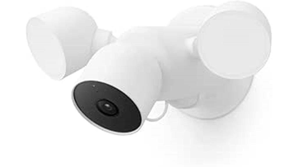outdoor security camera floodlight