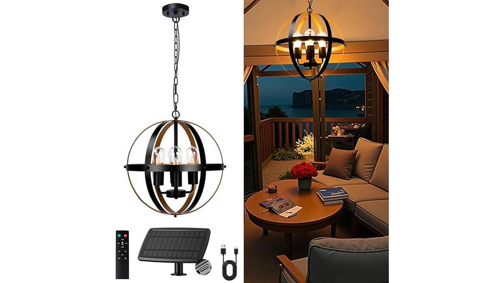 outdoor solar dimmable lights