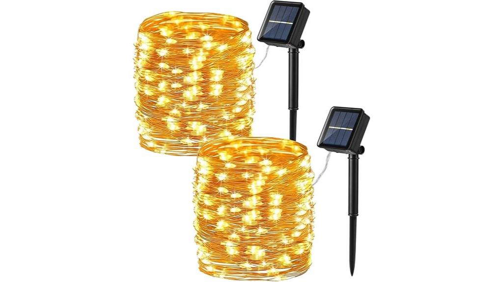outdoor solar fairy lights