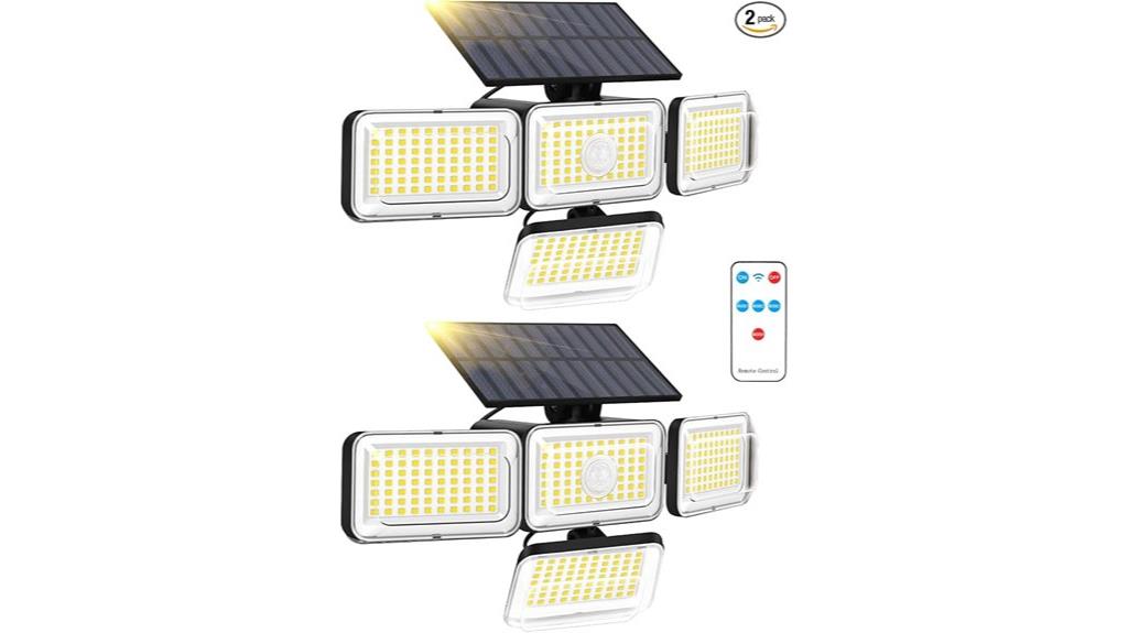 outdoor solar flood lights