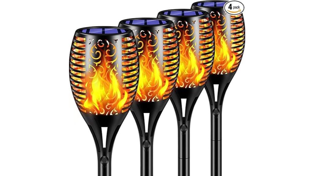 outdoor solar light set
