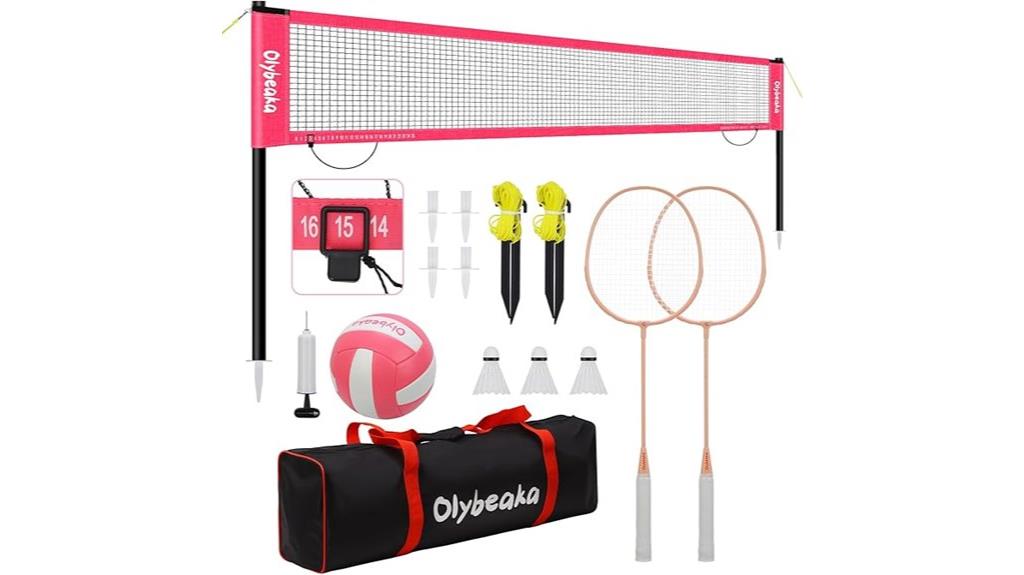 outdoor sports net set