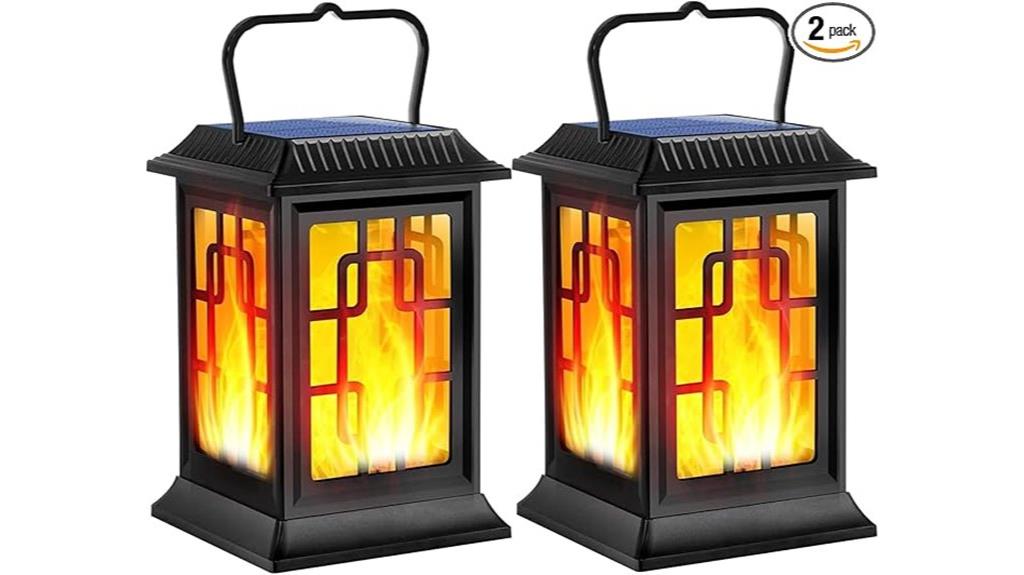 outdoor waterproof solar lanterns