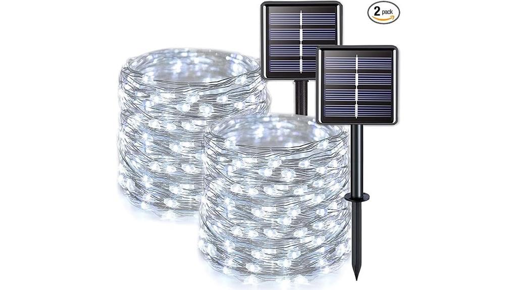 outdoor waterproof solar string lights