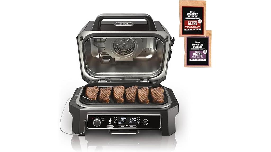 outdoor woodfire grill smoker