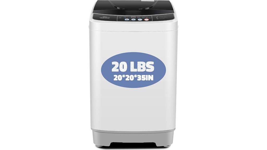 portable 20lbs washing machine