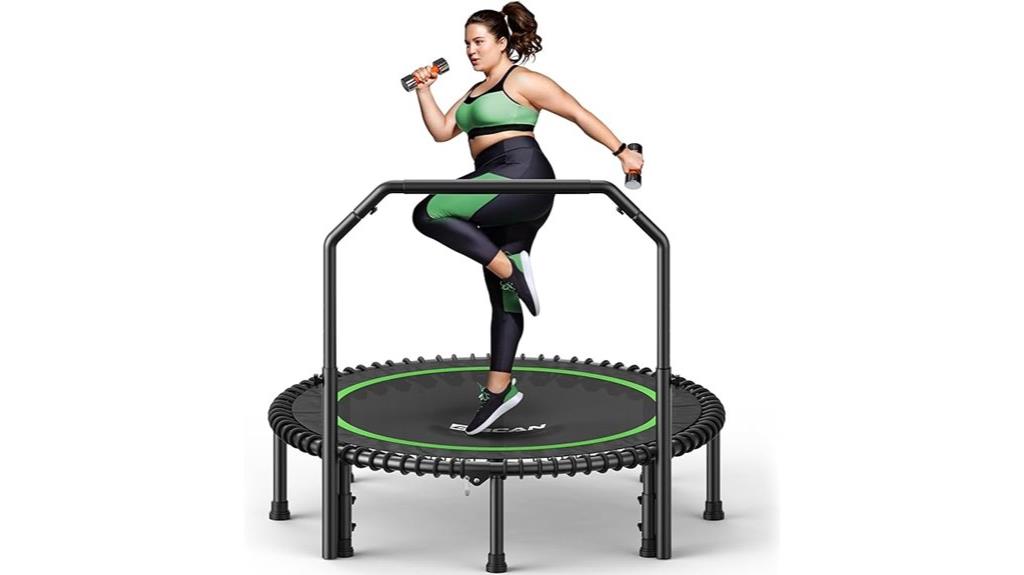 portable adult mini trampoline