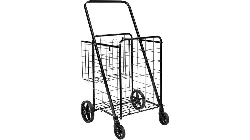 portable collapsible shopping cart