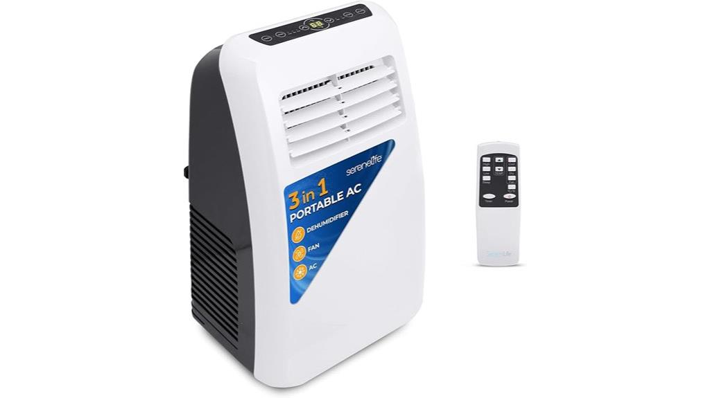 portable cooling and dehumidification