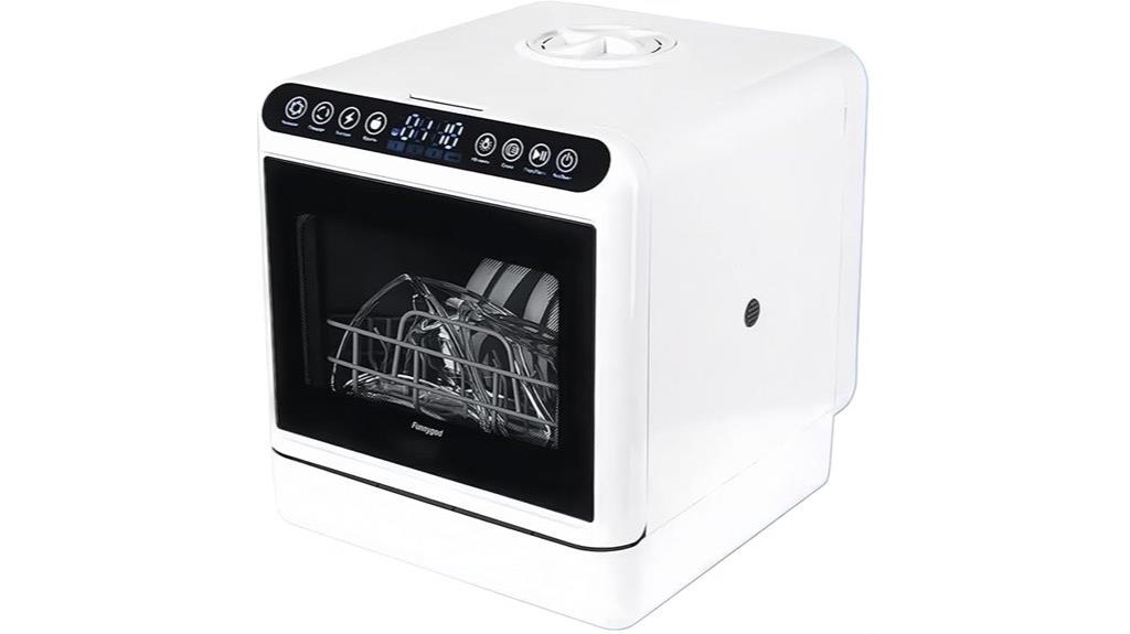 portable dishwasher with modes