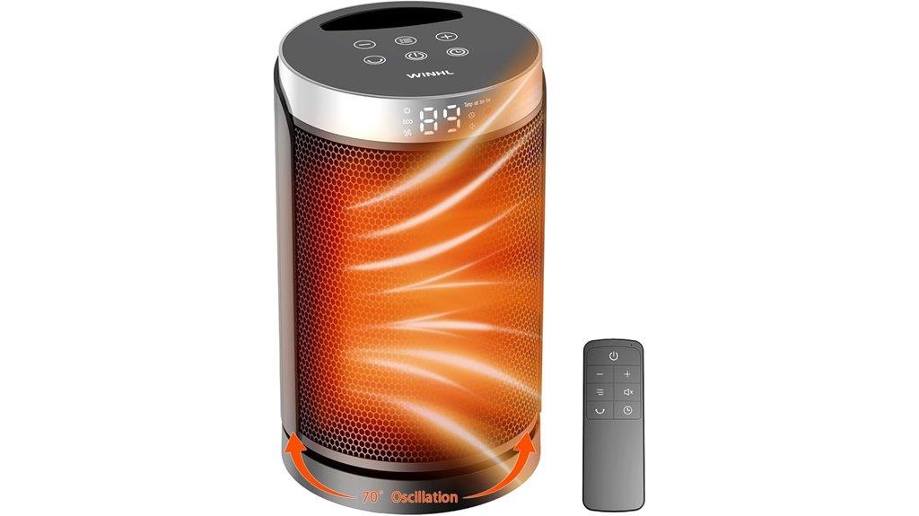 portable electric space heater