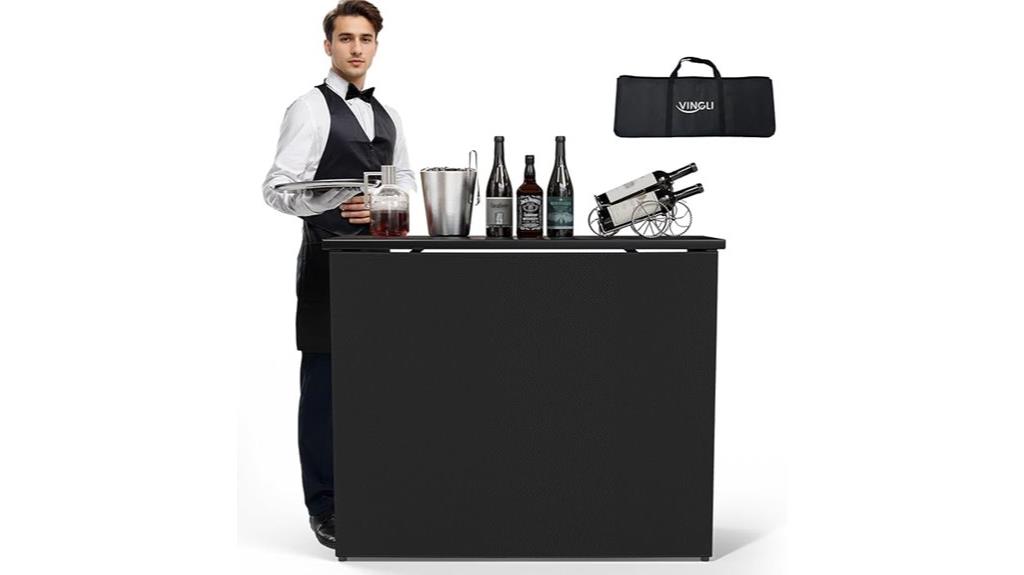 portable event bar table