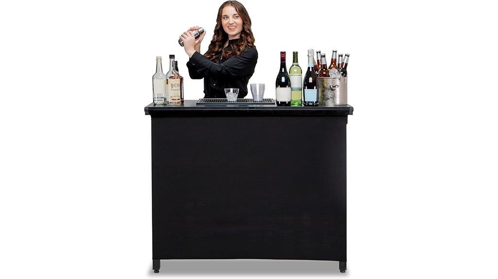portable event bar with case