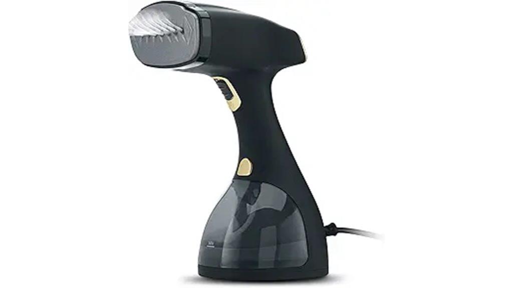 portable fabric and lint steamer