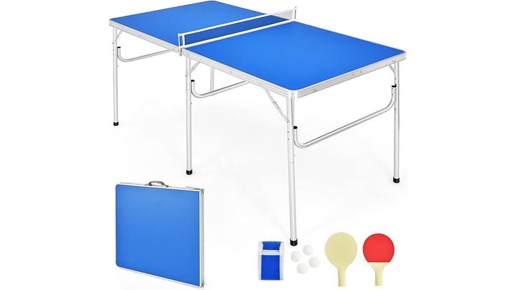 portable foldable ping pong