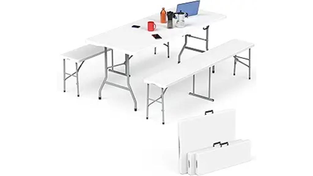 portable folding picnic table