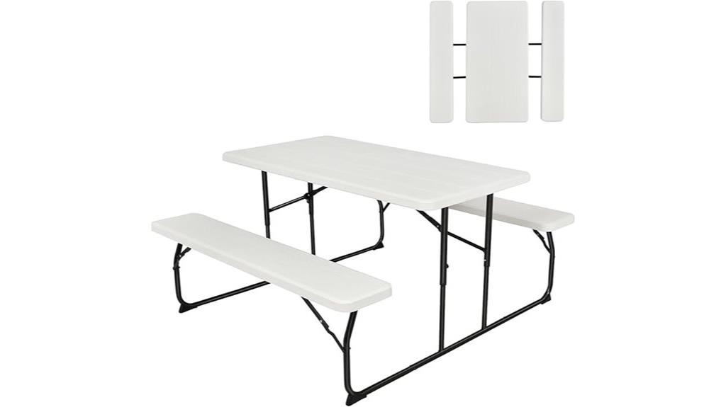 portable folding picnic table