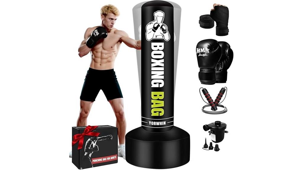 portable free standing punching bag