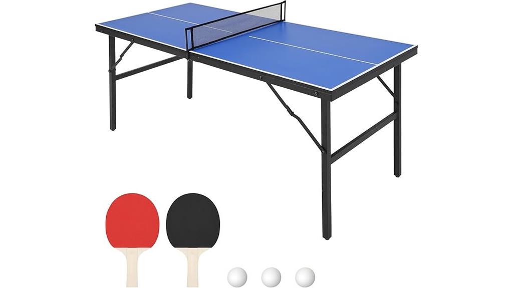 portable outdoor ping pong