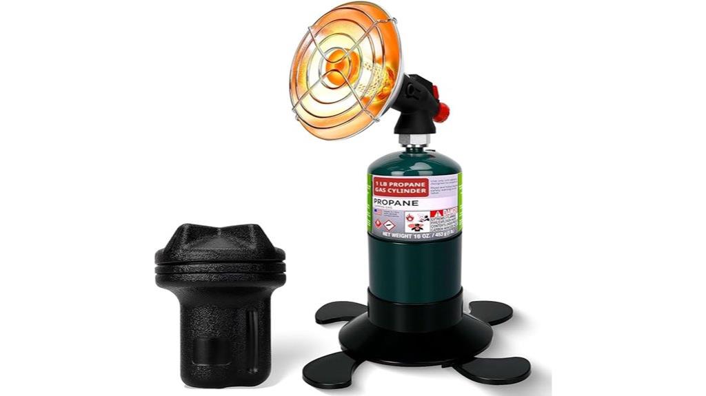 portable outdoor propane heater