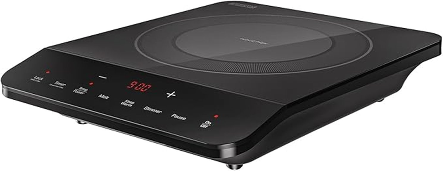 portable single burner cooktop