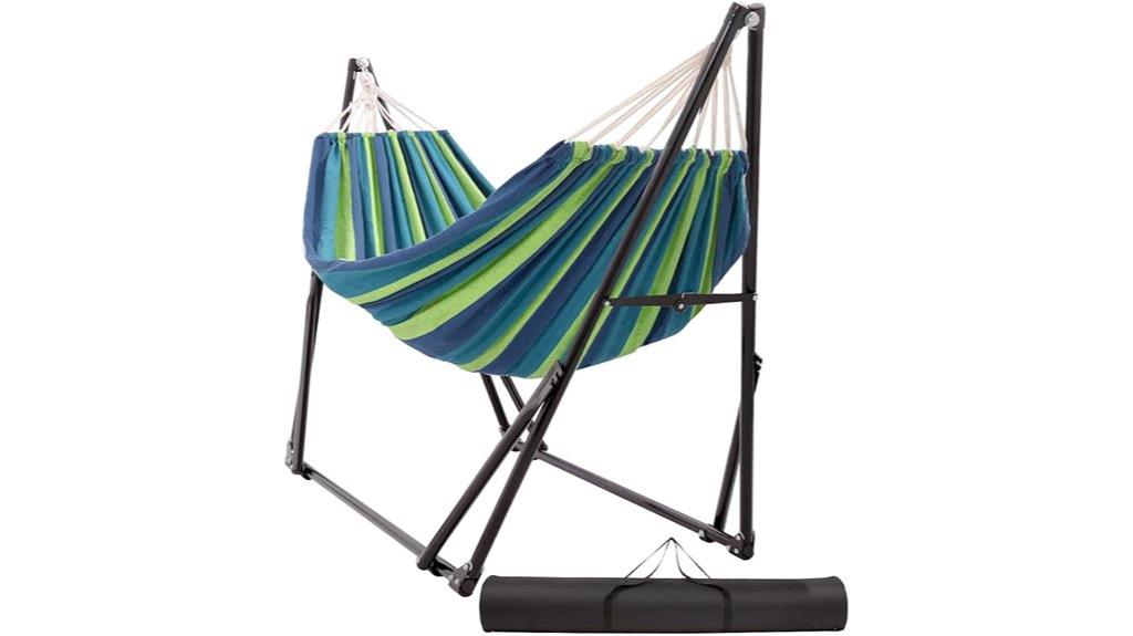 portable steel hammock stand