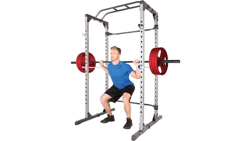 power cage with lat pulldown