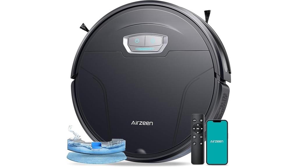 powerful 4500pa vacuum mop