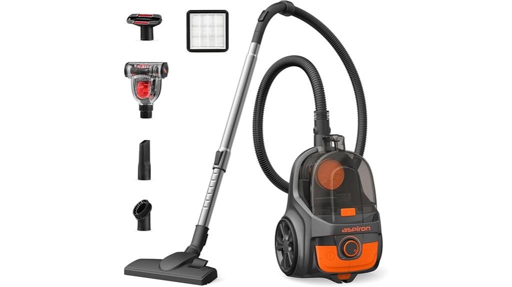 powerful bagless hepa vacuum