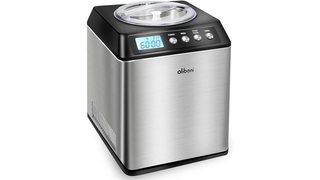 premium compressor ice cream maker