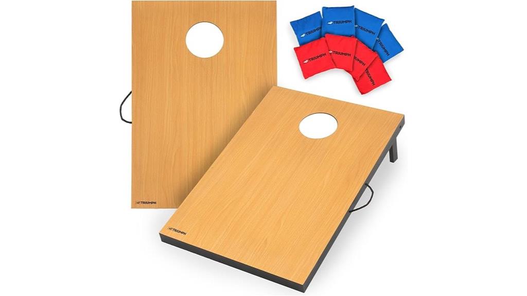 premium cornhole game set