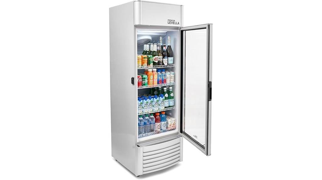 premium glass door refrigerator