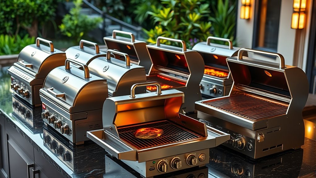 premium gourmet charcoal grills