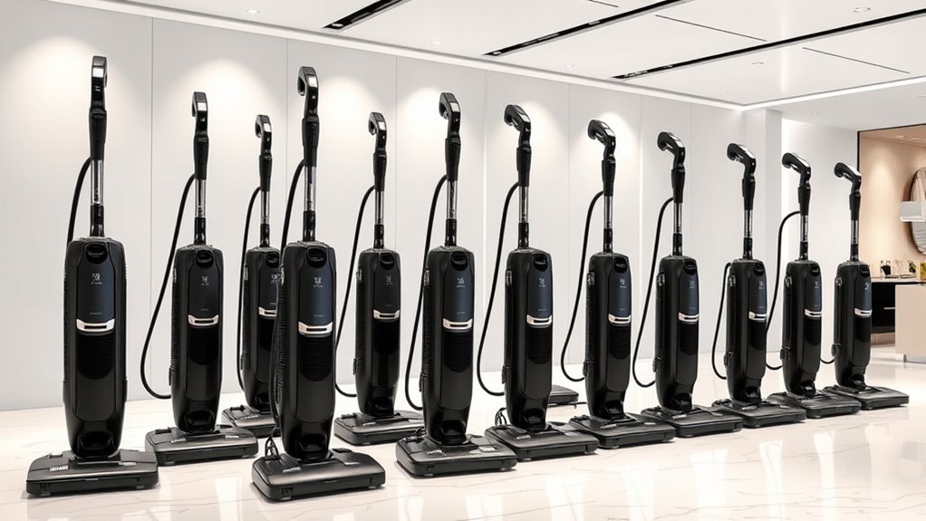 premium upright vacuum cleaners