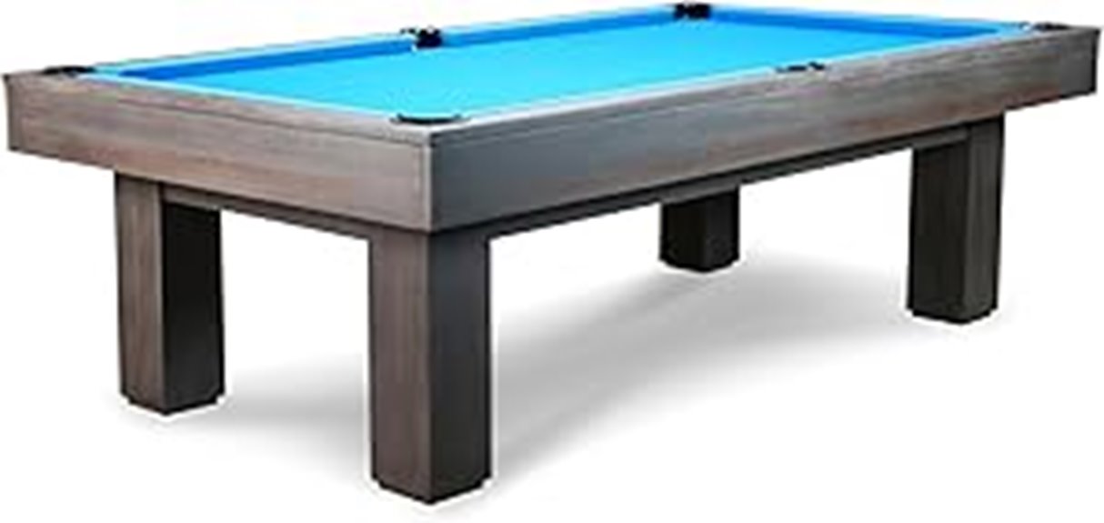 professional slate pool table