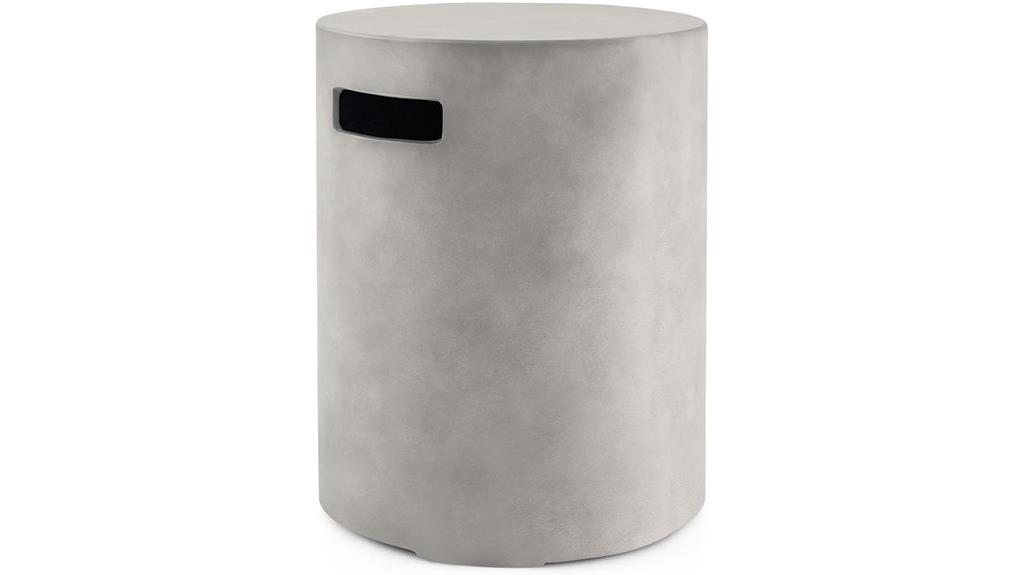 propane tank cover table