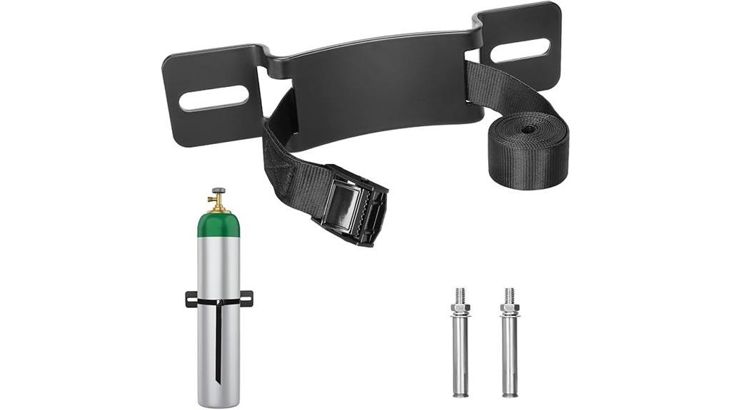 propane tank holder assembly