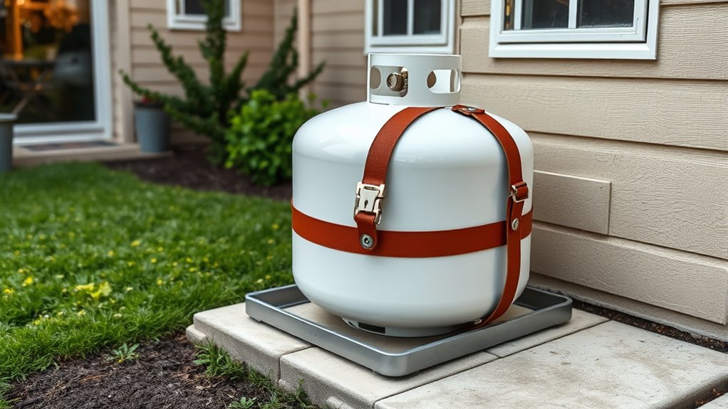 propane tank holder considerations