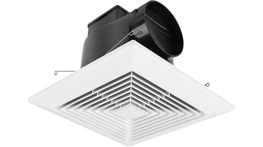 quiet 110 cfm exhaust fan