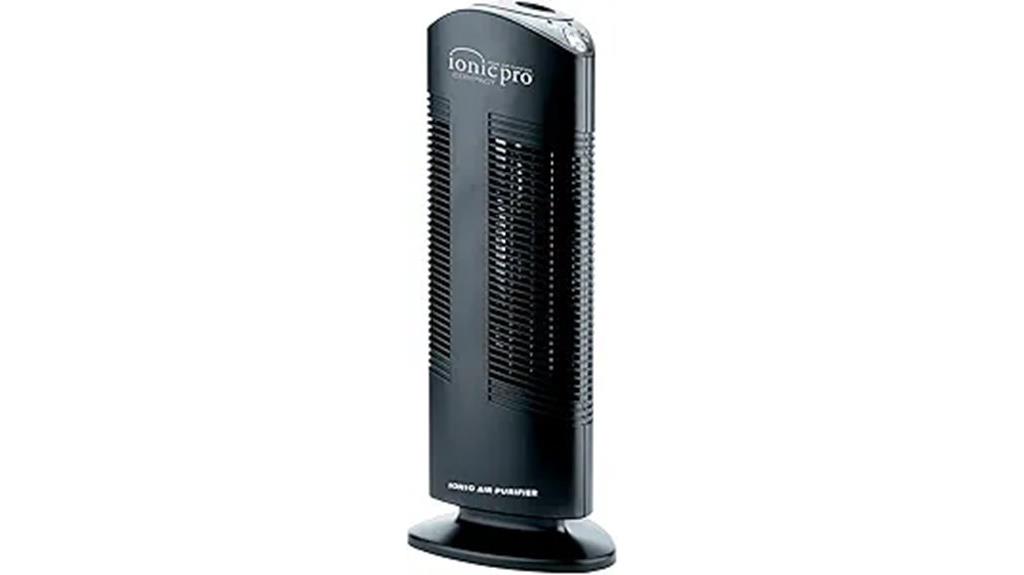 quiet filterless tower purifier
